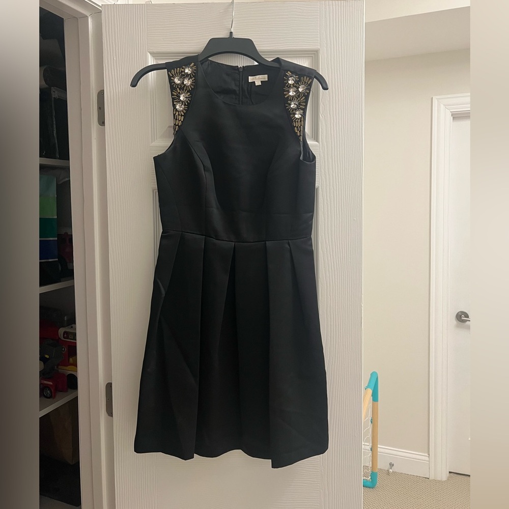 Formal Shoshana dress with rhinestone straps